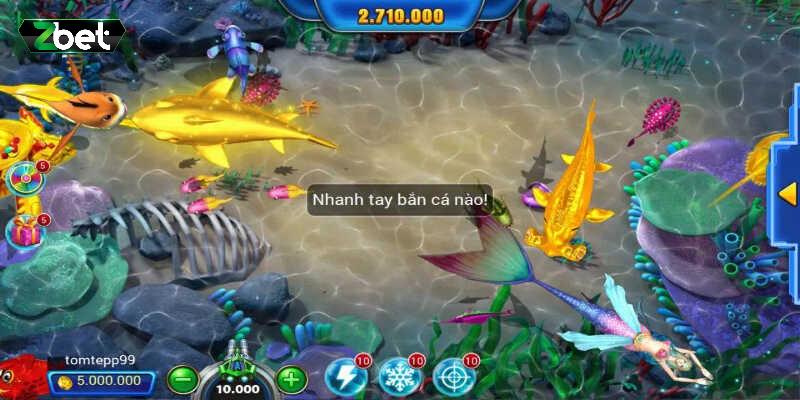 Khám phá sân chơi bắn cá Zbet đầy kích thích